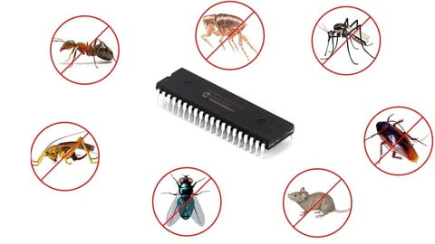 PIC Microcontroller Insect Detector