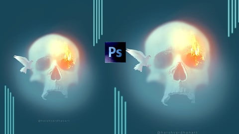 Peace and Chaos-Abstract Surreal Photo Composite Photoshop