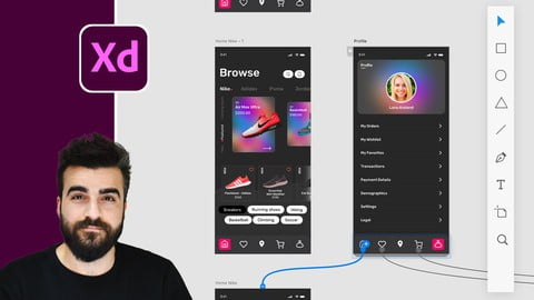 Adobe XD Mega Course – User Experience Design