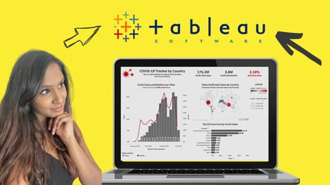 Tableau Crash Course 2021: Build & Share COVID19 Dashboards