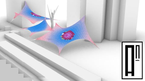 Membran Design Rhinoceros 7 Grasshopper textile structure