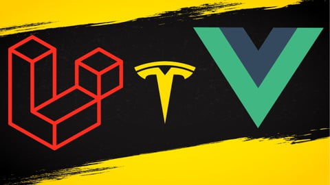 Learn Laravel Vuejs from scratch – Build a TESLA web app