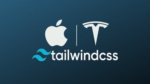 Learn Tailwind CSS, TESLA, APPLE, Cool Portfolio Tailwind UI