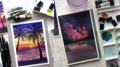 Watercolor Painting: A Guide for Beginnes to Advance Level