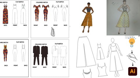 Learn Fashion Design on Adobe Illustrator: Beginner’s Course
