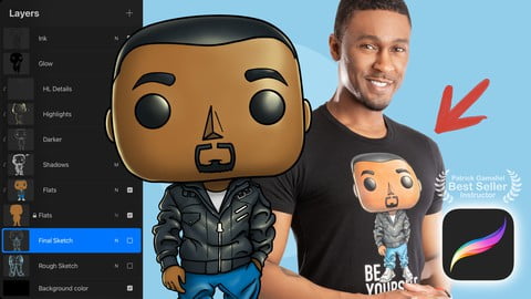 Procreate: Sketch, Draw, and Paint a Shirt Design 2022