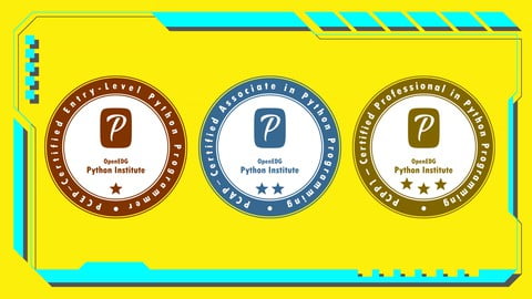 Entry-Level, Associate & Professional Python Programming