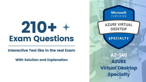 AZ-140 – Azure Virtual Desktop Specialty