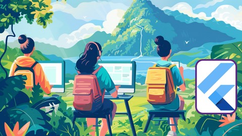 Flutter Web Development Bootcamp:Build 2 Real-World Web Apps