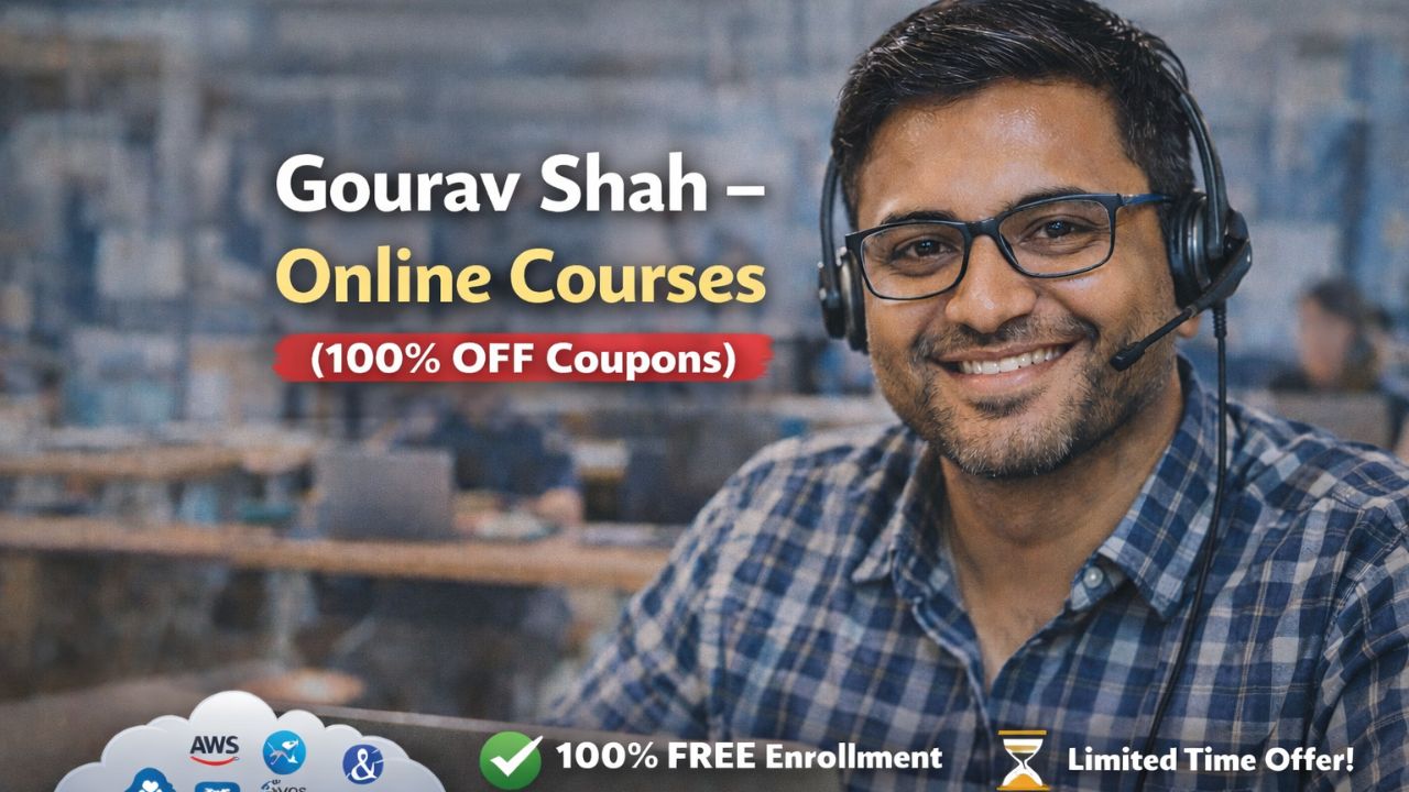 Gourav Shah – 100%OFF Courses