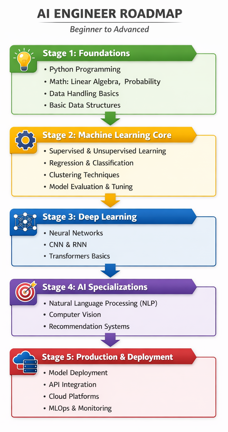 AI Engineer Roadmap-elearn Interviewgig