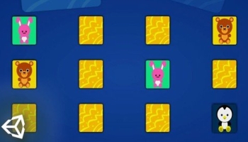 Unity C# 2d- Memory Matching Game