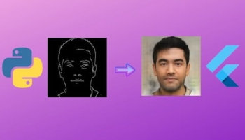 Human Generator Mobile App with Flutter & Python