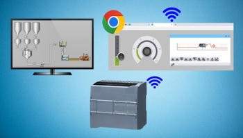 S7-1200 PLC-SCADA-Webserver-WinCC Unified From Scratch 3IN1