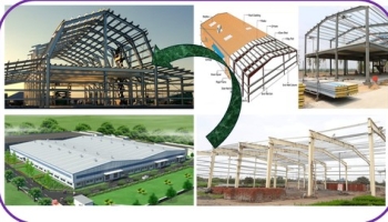 Construction Methodology of Steel & Civil PEB Structures