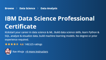 IBM Data Science Professional Certificate