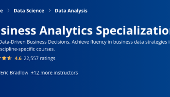 Business Analytics Specialization