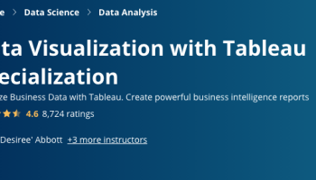Data Visualization with Tableau Specialization
