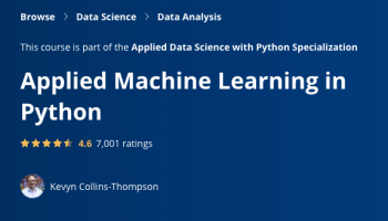 Applied Machine Learning in Python