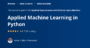 Applied Machine Learning in Python