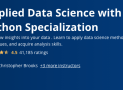 Applied Data Science with Python Specialization
