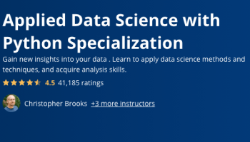 Applied Data Science with Python Specialization