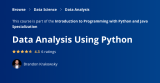 Data Analysis Using Python