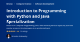 Introduction to Programming with Python and Java Specialization